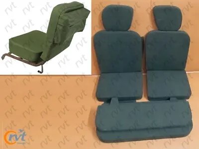 For Jeep Willys Ford MB GPW Complete Seat Cushion Set W/Back Pouch Canvas G503 • $465