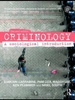 Criminology: A Sociological Introduction By Plummer Ken Paperback Book The • £5.99