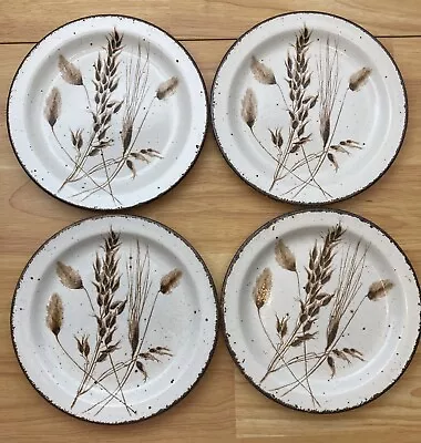 Set Of 4 Midwinter Stonehenge WILD OATS 7  Bread Butter Plates England • $30.49