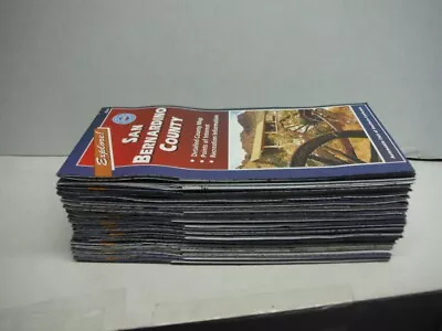 Lot Of 17 California Maps From AAA Approx 1997 • $34