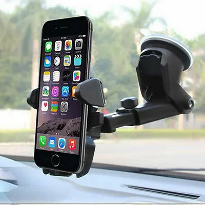 Universal Car Phone Holder 360 Windscreen Suction Mount GPS Stand Cradle • £7.99