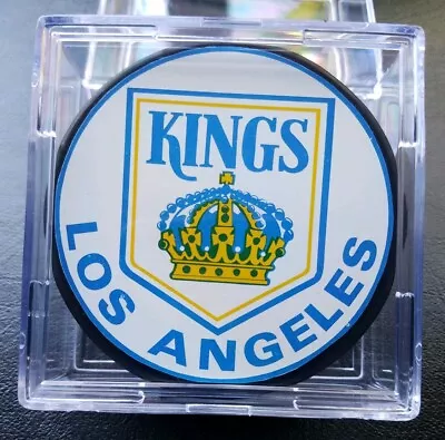 Los Angeles Kings Nhl Vintage Rare Inglasco Mfg. Official Hockey Puck - Slovakia • $150