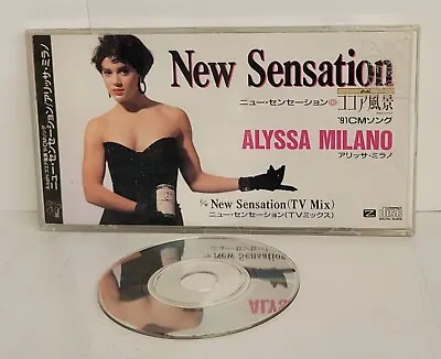 Alyssa Milano - New Sesation (3 Inch Mini Disc CD 1991) • $24.99