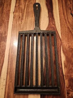 Utica Steam Engine & Boiler Works Cast Iron Broiler Grill Grate Pre-1890s. • $155