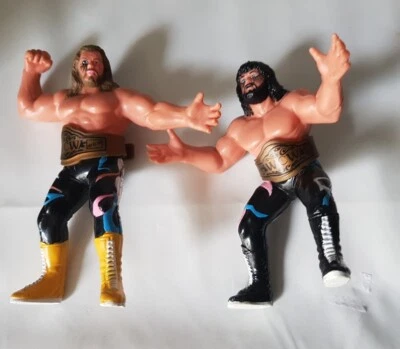£29.99 • Buy WCW Galoob Fabulous Freebirds Michael Hayes & Jimmy Garvin Wrestling Figures