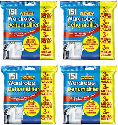 151 Products LTD 12 X Wardrobe Dehumidifier • £13.52