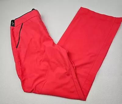 Baby Phat Scrub Pants Womens Size Small Orange Red 30 X 28 • $13.92