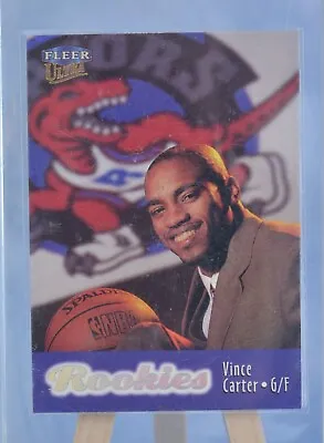 1998-99 Fleer Ultra Basketball Vince Carter #106 Rookie Card • $6