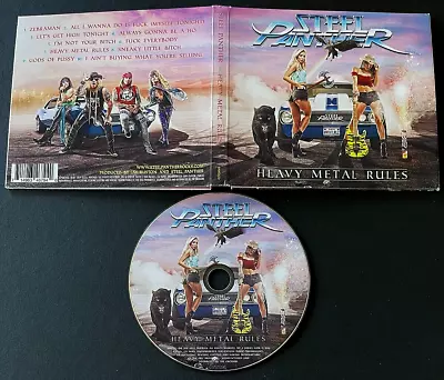 STEEL PANTHER Heavy Metal Rules DANGER KITTY Steel Dragon METAL SHOP Spinal Tap • $8.99