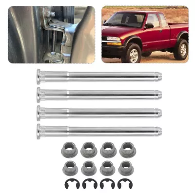 Door Hinge Pins And Bushing Kit 4 Sets For 1994-2004 Chevrolet Chevy S10 GMC • $9.90