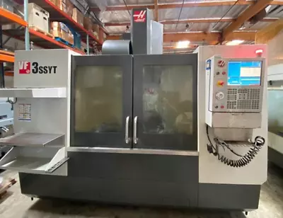 2014 HAAS VF 3SSYT CNC Vertical Machining Center Super Speed Extended Y-Axis VMC • $57900