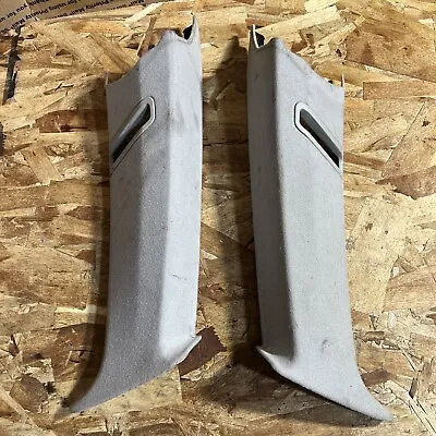 1999-2003 BMW E39 5-Series Touring Wagon Rear C- Pillar Column Covers Grey OEM • $60