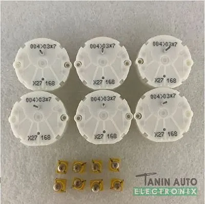 KIT (6) GM GMC Gauge X27.168 Speedo SWITEC Steppers + 8 OEM Yellow Base Bulbs • $24.99