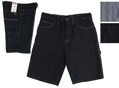 Genuine Dickies Utility Shorts Men's 100% Denim Cotton 10.5  Inseam 7-Pocket • $17.99