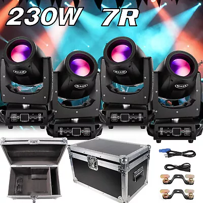 230W 7R Beam Zoom Sharpy 16Prism DMX Stage Lighting Moving Head Light Disco+Case • $72.99