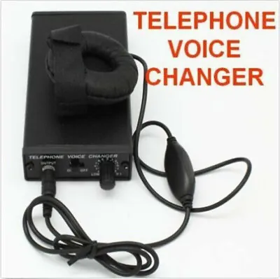 NEW Change Telephone Voice Changer Professional Disguiser Phone Transformer Bug • $99.50