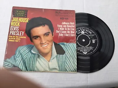 £15 • Buy Elvis Presley 1957  Jailhouse Rock   Ep Rare 1969 Rca Flip  Back Sleeve Ep