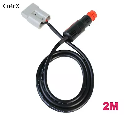 $29.90 • Buy Anderson Plug To Male Cigarette Socket Plug 50AMP Anderson Plug Connector 12V 2M