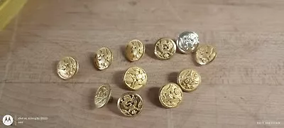 Military Uniform Buttons Lot Of 11 • $20