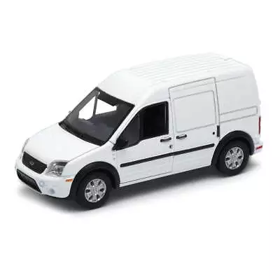 Ford Transit Connect Van 1:43 Scale Diecast Model White By Welly • $10.99