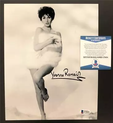 Yvonne Romain The Curse Of The Werewolf Autographed Signed 8x10 Beckett BAS COA • $134.87