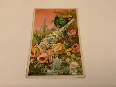 MURRAY & LANMAN’S  FLORIDA WATER-THE UNIVERSAL PERFUME 1886 Victorian Trade Card • $14.95