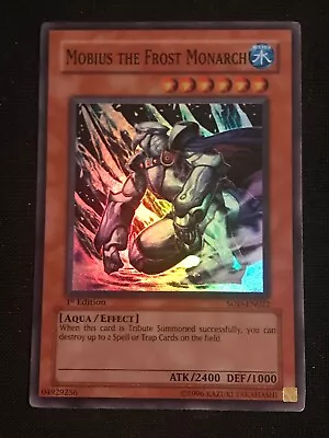 Mobius The Frost Monarch Super Rare 1st Edition SOD-EN022 Yu-Gi-Oh NM • $31.10