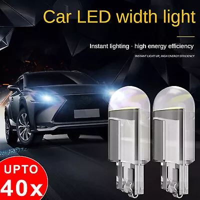 T10 COB LED Car Wedge Tail Side Parking Light Globe Bulbs Car Interior Light AU • $16.49