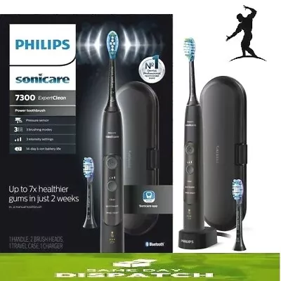 $247.99 • Buy Philips Sonicare ExpertClean 7300 Electric Toothbrush + Case , Mobile App + AU