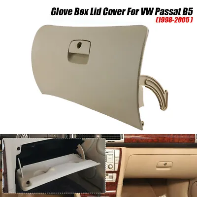 Beige Car Storage Glove Box Door Lid Drawer Cover For VW Passat B5 1998-2005 • $41.99