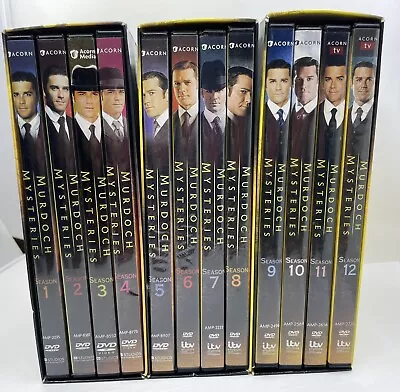 Murdoch Mysteries DVD Complete Seasons 1-12 • $99.99