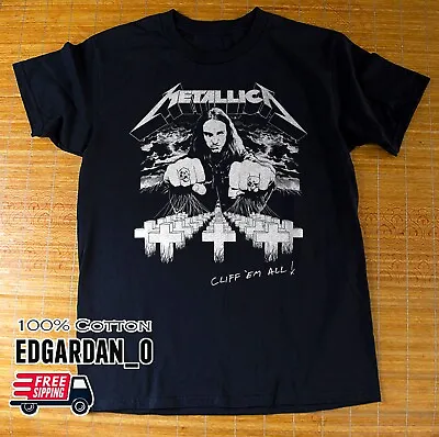 METALLICA CLIFF BURTON KILL EM ALL Rock Music T-Shirt S-5XL Free Shipping • $24.99