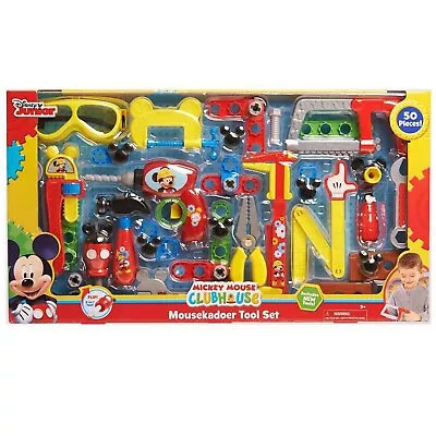 Just Play Mickey Mouse Clubhouse Mousekadoer 50 Piece Tool Set • $17.95