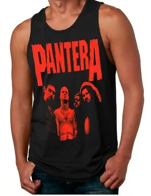 Pantera Unscarred Heavy Metal Rock Band Black Tank Top • $12.99