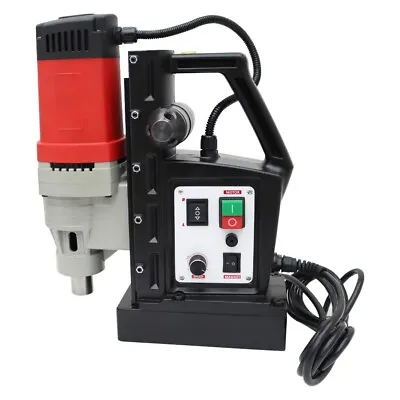 Portable Magnetic Drill Drilling Threading Machine 110V 1400W 17000N 23mm M14 • $479