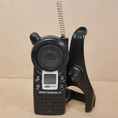 Motorola CLS 1410 Radio Two Way W/Battery & Antenna (No Charger) *See Clip* USED • $24.50