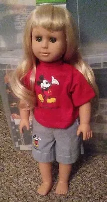 Walt Disney World My Disney Girl Doll Blonde Hair 18  Doll As Is See Photos • $39.99