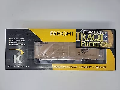 K-Line K641-8017 Operation Iraqi Freedom Boxcar*NIB* • $23.75