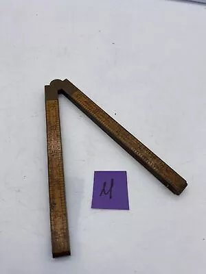 Vintage Unique Stephens & Co No. 42 1/2 Wood Ruler. Good Condition. Rare • $64.99