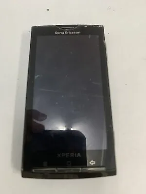 Sony Ericsson X10i - 1GB - Sensous Black Smartphone Untested • $30