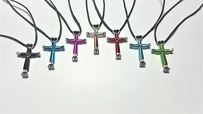 Horseshoe Nail Disciple Cross Necklace (10) Handmade! • $36