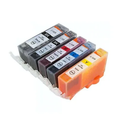 Non-OEM Compatible Ink Cartridges Alternative For Canon PGI 525 CLI 526 • £2.50