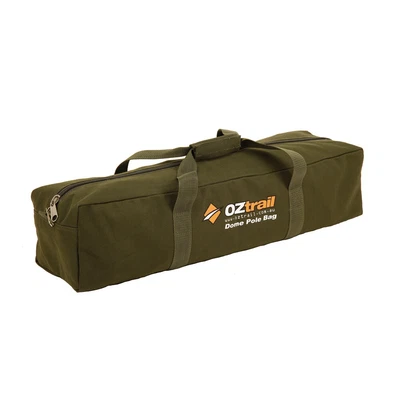 Oztrail 65cm Outdoor Camping Dome Pole Carry Storage Canvas Bag Green For Tent • $32