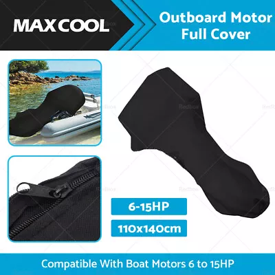 $25.99 • Buy 6-15HP Outboard Motor Full Cover Waterproof Dustproof Boat & Engine Protection