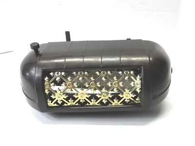 Vintage Bakelite Brown Shade Headboard Reading Lamp *works* Pre-owned/used  • $89.97