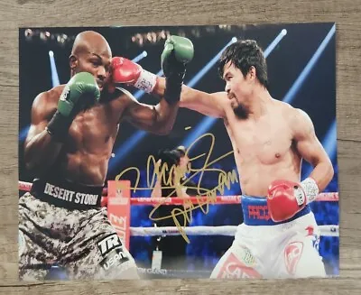 $9.99 • Buy MANNY PACQUIAO Signed Autographed 8x10 Photo BOXING PHILLIPINES 