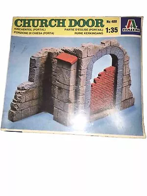 Italeri No 409 Church Door 1:35 Scale *New In Cellophane Wrap* • £6.99