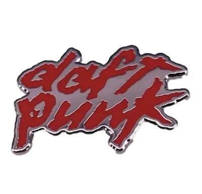 Daft Punk Logo Enamel Pin • $12