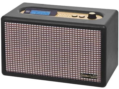 £57.99 • Buy Retro Marshall Style Leather Bluetooth Amplifier Speaker System FM Radio Alarm