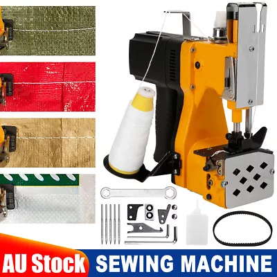 Industrial Electric Sewing Machine Portable Plastic Heat Sealer Sealing Machines • $80.85